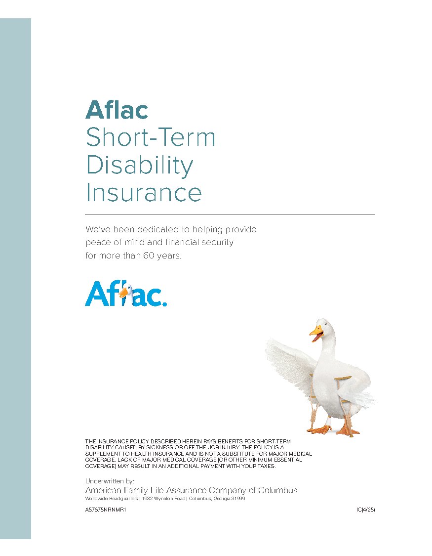 First page of Short-Term Disability Insurance