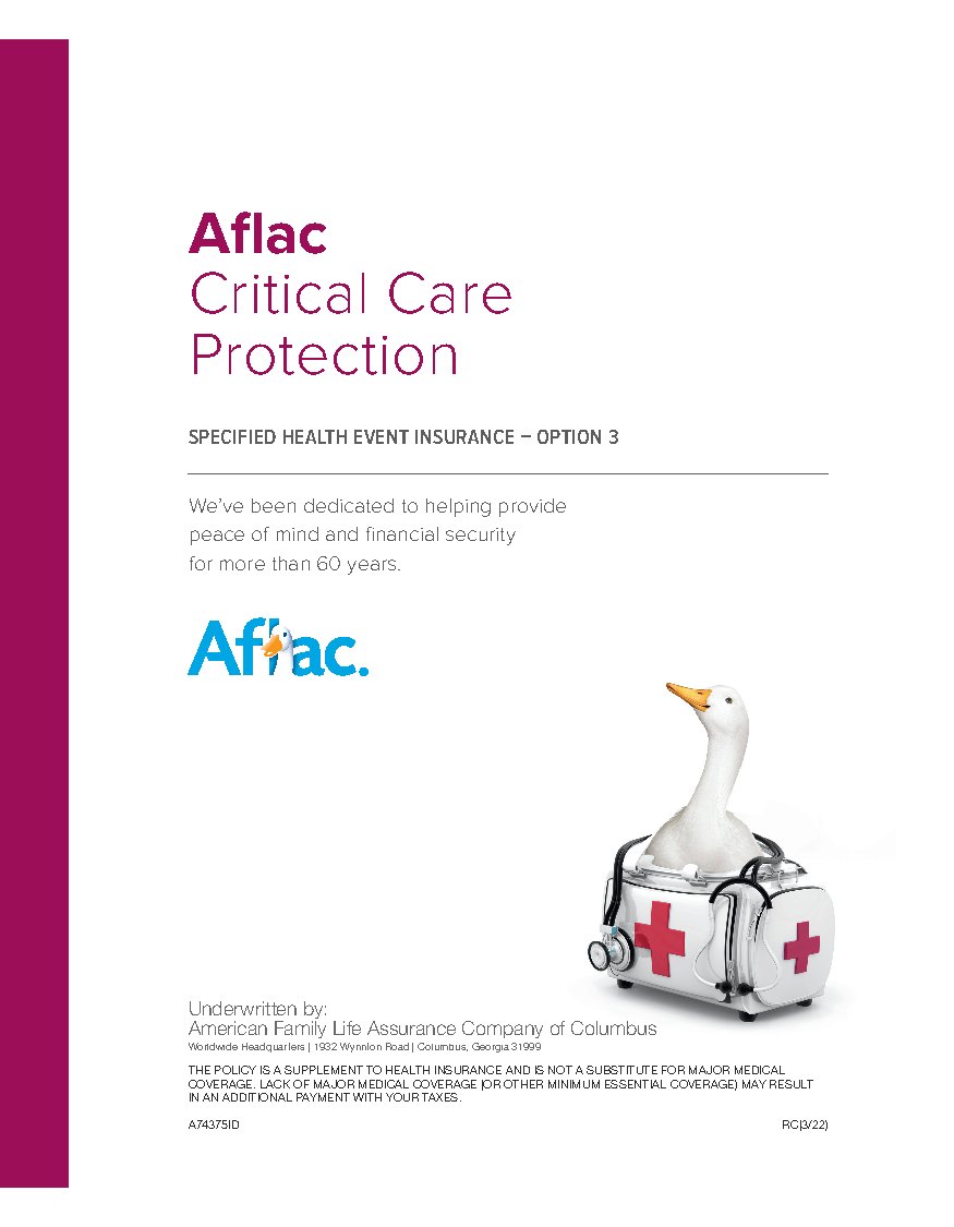 First page of Critical Care and Recovery
