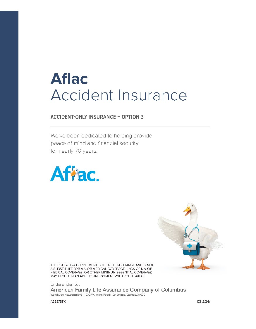First page of Accident Advantage