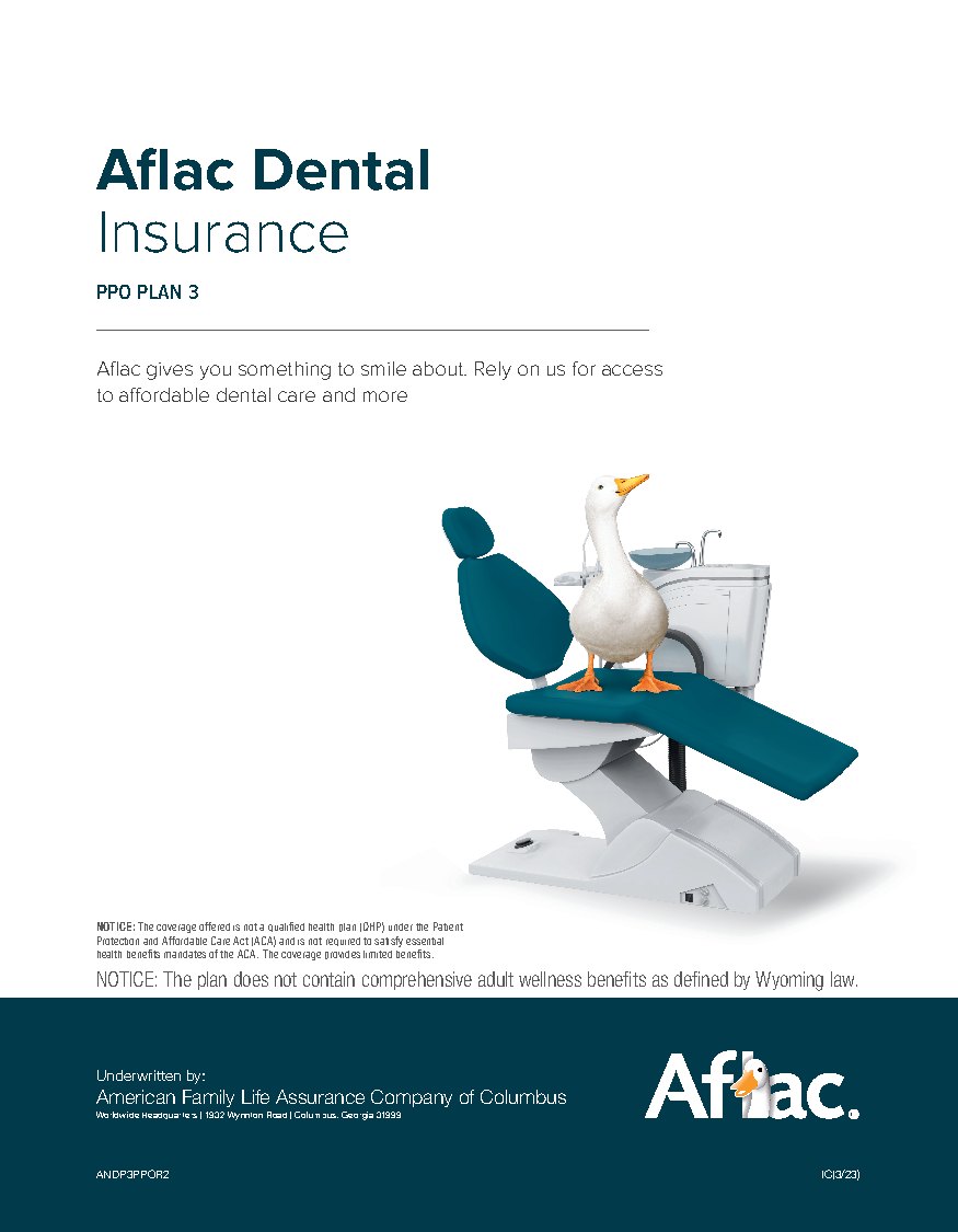 First page of Dental Insurance